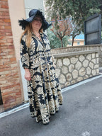 Abito in seta-Xl/XXL