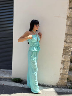 Abito Salopett in pizzo-S/L