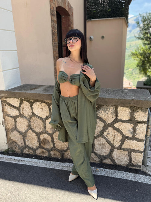 Abito Salopett in pizzo-S/L