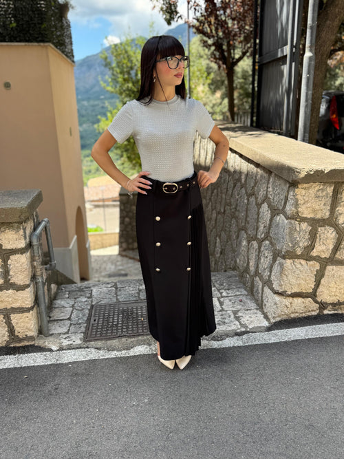 Abito Salopett in pizzo-S/L