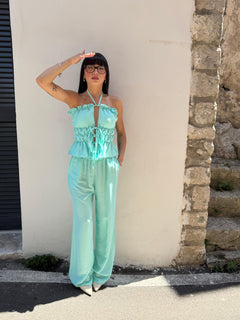 Abito Salopett in pizzo-S/L