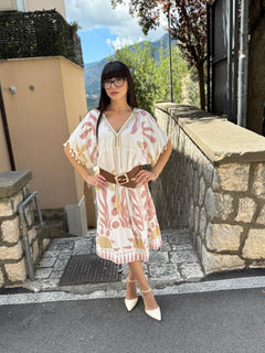 Abito Salopett in pizzo-S/L