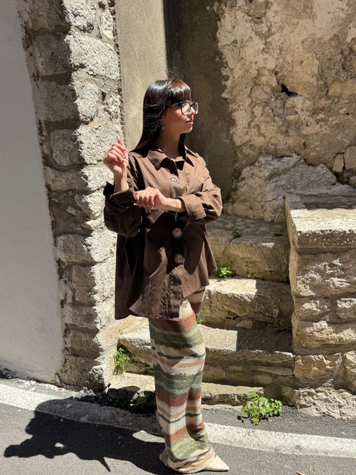 Pantalone in plisse-S/L