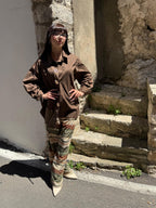 Pantalone in plisse-S/L