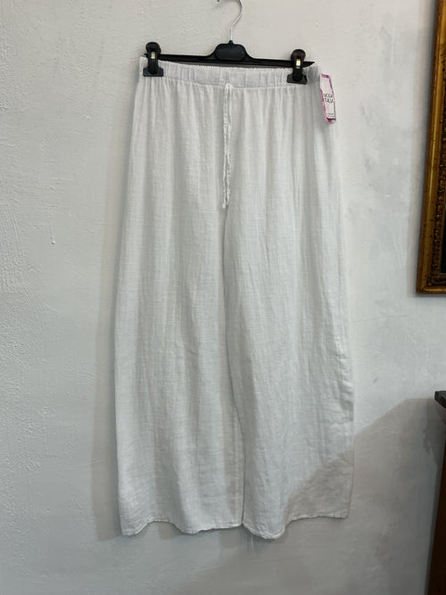 Pantalone gamba larga