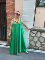 Abito in raso curvy