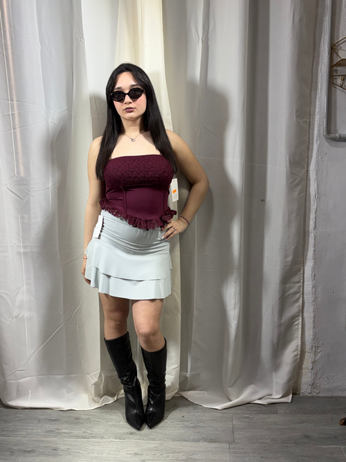 Set in lycra e pizzo