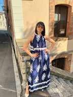 Abito lungo estivo,dallo stile Etnico e raffinato