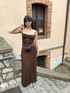 Set in seta e pizzo