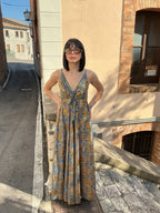 Abito stile floreale barocco