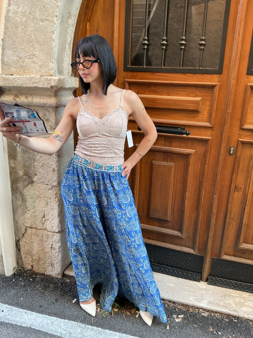 Pantalone in stile boho-chic