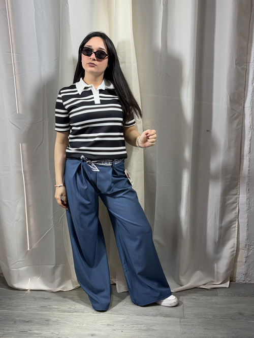 Set pantagonna maglia in lycra
