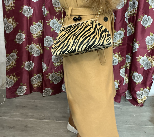 Borsa Clutch in cavallino ecologico