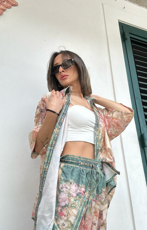 Completo due pezzi fantasia